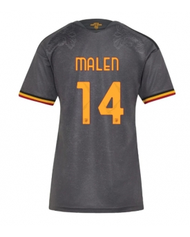AS Roma Donyell Malen #14 Maglia Gara Terza Repliche 2026-27 Donna Maniche Corte